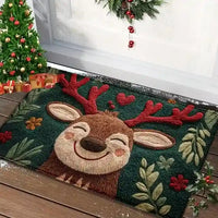 Bambi Christmas Door Mat (16x24 in)