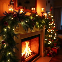 2x 6FT Premium Christmas Cedar Garlands