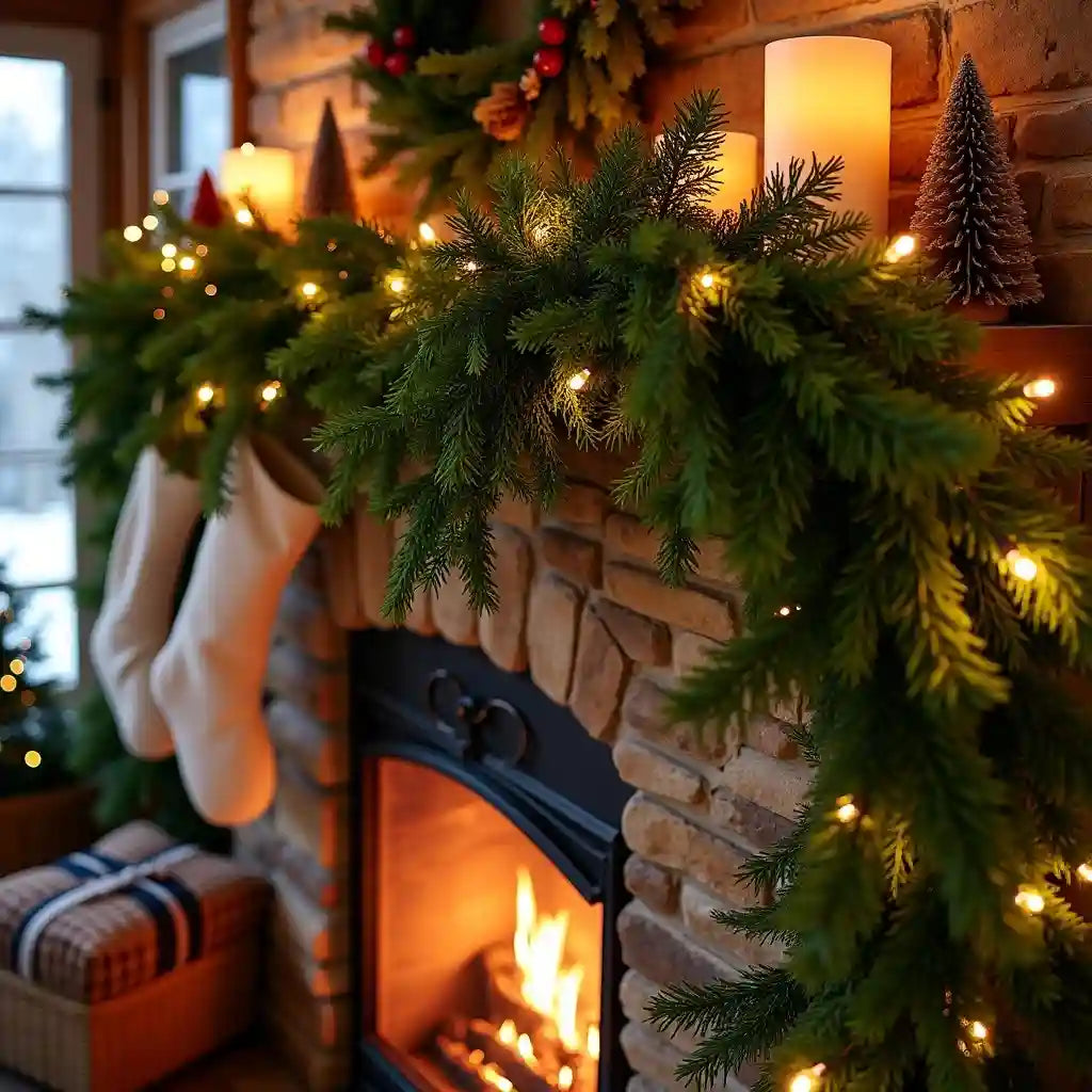 2x 6FT Premium Christmas Cedar Garlands