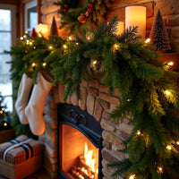 2x 6FT Premium Christmas Cedar Garlands